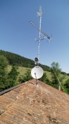 Antenna DVB-T Kathrein e installazione Open Air - ANTENNISTA